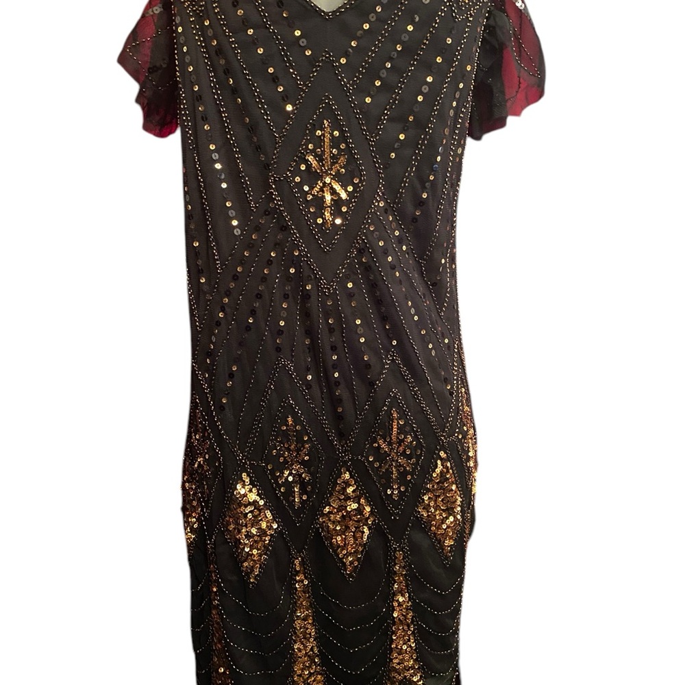 Women’s Evening Party Dress Size L - Picture 7 of 10